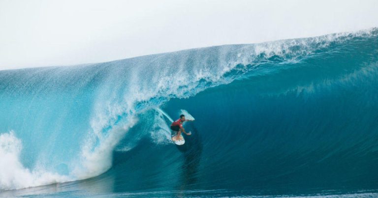 The 2024 Olympic surfing competition is taking place in Tahiti, 10,000 miles from Paris. Here’s why this location is ideal for the event.