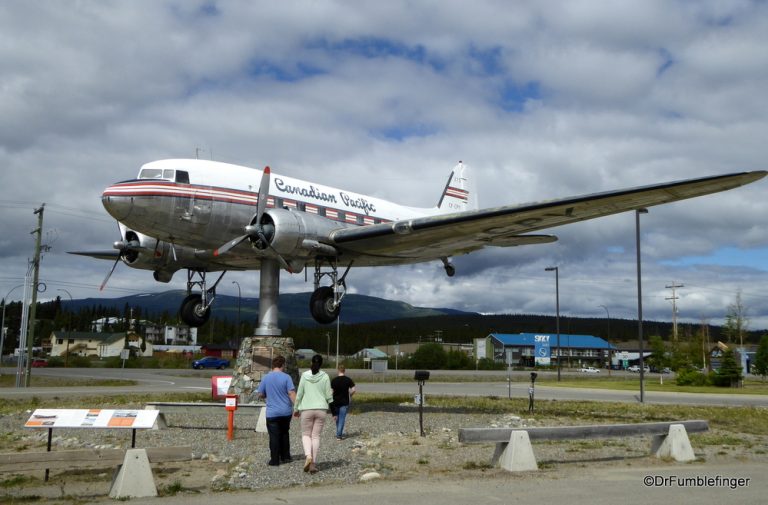 World’s Largest Wind Vane – a DC-3 in Whitehorse, Yukon